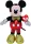 Mickey egér csillogó plüssfigura hanggal 30 cm