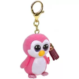   Ty Mini Boos Clip GLIDER, műanyag figura, rózsaszín pingvin