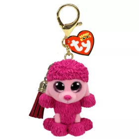 Ty Mini Boos Clip PATSY műanyag figura rózsaszín pudli
