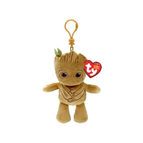 Beanie Babies plüss figura Marvel GROOT, Clip 8,5 cm 