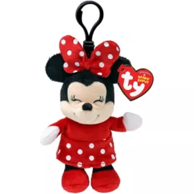 TY Disney Minnie Mouse plüss Clip 12 cm
