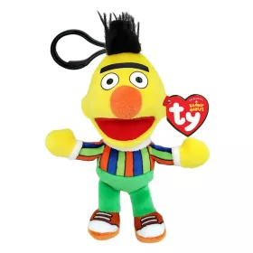 TY Beanie Babies Szezám utca Bert plüss figura Clip 12 cm