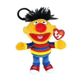TY Beanie Babies Szezám utca Ernie plüss figura Clip 12 cm