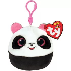   Ty Squishy Beanies plüss figura BAMBOO, Clip 8,5 cm - panda 
