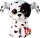 BOOS plüss figura LUTHER, 15 cm - kutya 