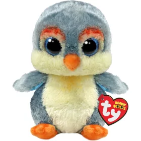 BOOS plüss figura FISHER, 15 cm - szürke pingvin 