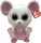 BOOS plüss figura NINA, Clip 8, 5 cm - fehérbalerinaegér