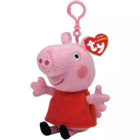 Beanie Babies plüss figura PEPPA MALAC, Clip 8,5 cm - Peppa