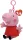 Beanie Babies plüss figura PEPPA MALAC, Clip 8,5 cm - Peppa