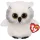 BOOS plüss figura AUSTIN, 15 cm - fehér bagoly