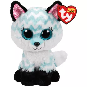 BOOS plüss figura ATLAS, 24 cm - fehér - türkizróka
