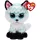 BOOS plüss figura ATLAS, 24 cm - fehér - türkizróka
