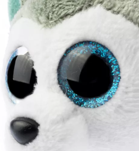 BOOS plüss figura SLUSH, Clip 8,5 cm - husky 