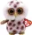 BOOS plüss figura WHOOLIE, 15 cm - fehér/barna bagoly 