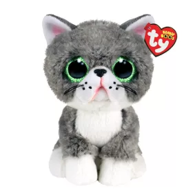 BOOS plüss figura FERGUS, 15 cm - szürkemacska