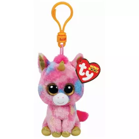   BOOS plüss figura FANTASIA, Clip 8,5 cm - sokszínű unikornis  