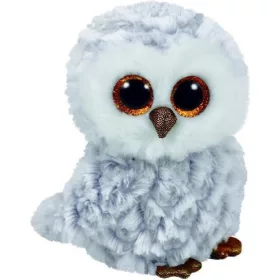 BOOS plüss figura OWLETTE, 24 cm - fehér bagoly