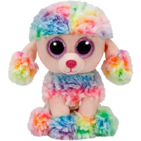 BOOS plüss figura RAINBOW, 15 cm - színes pudli