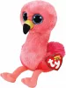 BOOS plüss figura GILDA, 24 cm - rózsaszínflamingó