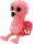 BOOS plüss figura GILDA, 24 cm - rózsaszínflamingó