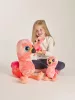 BOOS plüss figura GILDA, 24 cm - rózsaszínflamingó
