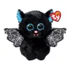 BOOS plüss figura BATRICK, 15 cm - fekete denevér 