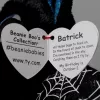 BOOS plüss figura BATRICK, 15 cm - fekete denevér 