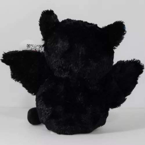 BOOS plüss figura BATRICK, 15 cm - fekete denevér 