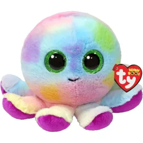 BOOS plüss figura BUBBLES, 15 cm - színespolip
