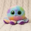 BOOS plüss figura BUBBLES, 15 cm - színespolip