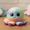 BOOS plüss figura BUBBLES, 15 cm - színespolip