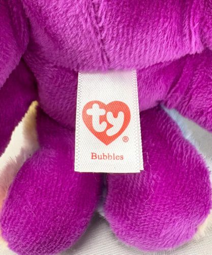 BOOS plüss figura BUBBLES, 15 cm - színespolip