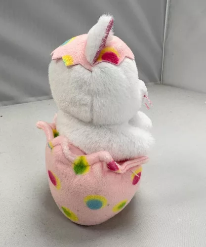 BOOS plüss figura GIGGLES, 15 cm - macska tojásban