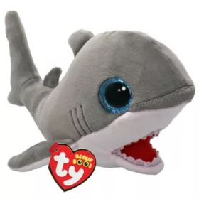 BOOS plüss figura FINNEGAN, 15 cm - szürkecápa