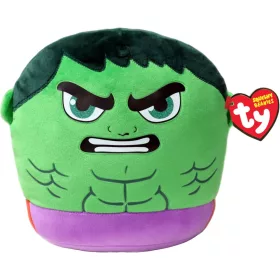   Ty Squishy Beanies párna alakú plüss f igura Marvel HULK, 22 cm