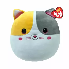   Ty Squishy Beanies párna alakú plüss figura SNUGGLES, 22 cm - macska