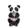Ty Beanie Bellies plüss figura YING, 15 cm - panda