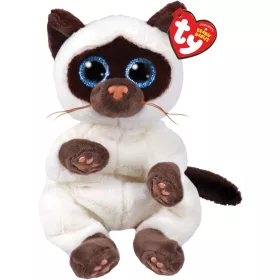 Ty Beanie Bellies plüss figura MISO, 15 cm - sziámi macska