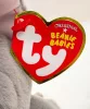 Ty Beanie Bellies plüss figura WILFRED, 15 cm - szürkekutya