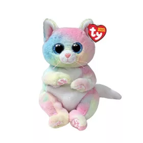   Ty Beanie Bellies plüss figura JENNI, 15 cm - színes macska