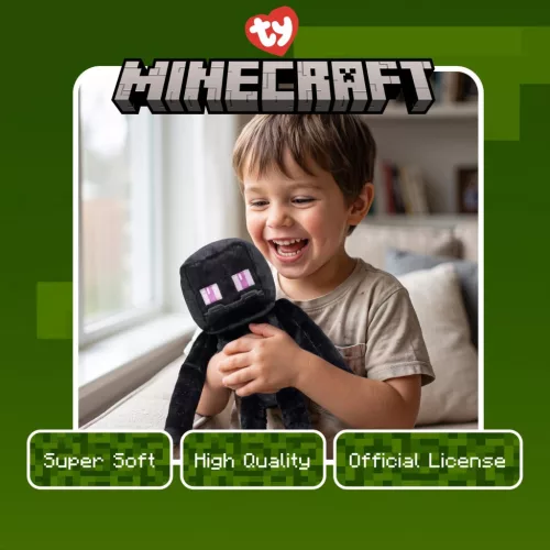 Beanie Babies plüss figura Minecraft, 15 cm ENDERMAN
