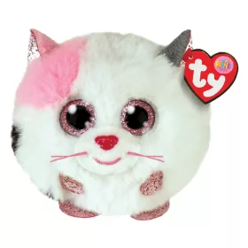 Ty Beanie Balls plüss figura MUFFIN - fehér macska