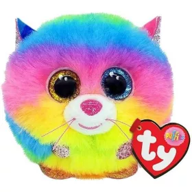 Ty Beanie Balls plüss figura GIZMO - színes macska
