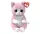 Ty Beanie Bellies plüss figura LILLIBELLE, 24 cm - rózsaszínmacska