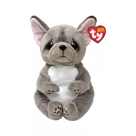   Ty Beanie Bellies plüss figura WILFRED, 24 cm - szürkekutya