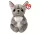 Ty Beanie Bellies plüss figura WILFRED, 24 cm - szürkekutya