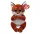 Ty Beanie Bellies plüss figura WITT, 24 cm - róka