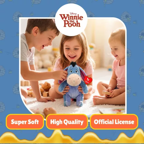 Beanie Babies plüss figura Füles, 15 cm EEYORE
