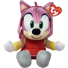 TY Beanie Babies Sonic Amy plüssfigura 15 cm