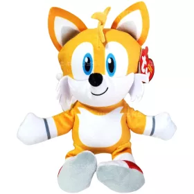 TY Beanie Babies Sonic Tails plüssfigura 15 cm